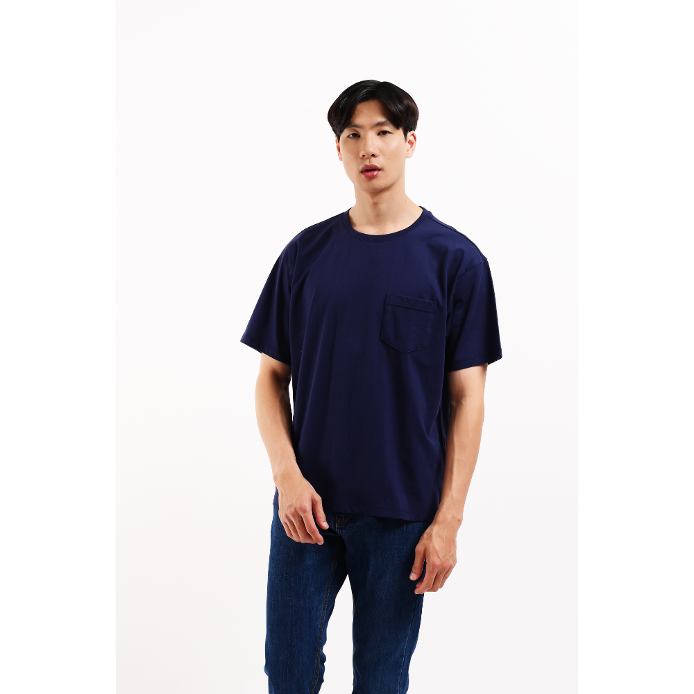 MANZONE Kaos Pria Lengan Pendek LARIO - NAVY