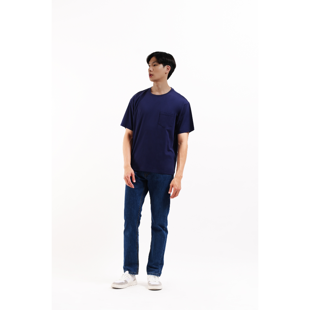 MANZONE Kaos Pria Lengan Pendek LARIO - NAVY