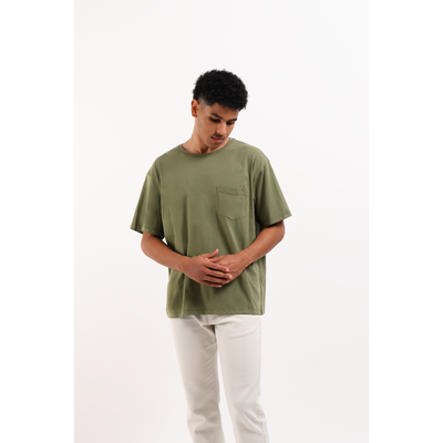 MANZONE Kaos Pria Lengan Pendek LARIO - OLIVE