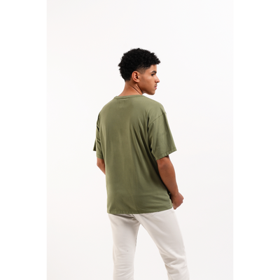 MANZONE Kaos Pria Lengan Pendek LARIO - OLIVE