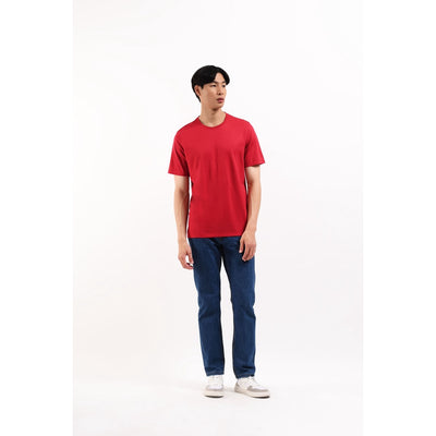 MANZONE Kaos Pria Lengan Pendek DERION - RED