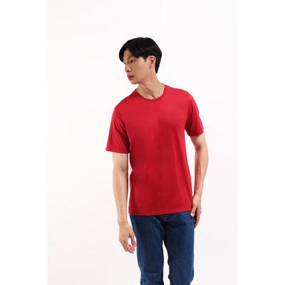 MANZONE Kaos Pria Lengan Pendek DERION - RED