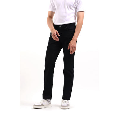 MANZONE Celana Panjang Pria Denim LOGAN 1 - BLACK