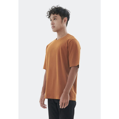 Manzone T-Shirt Boxy fit Lengan Pendek MIXTIC - MUSTARD